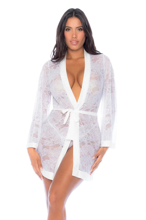 Romantic Lace Robe Mapale Isla Belle