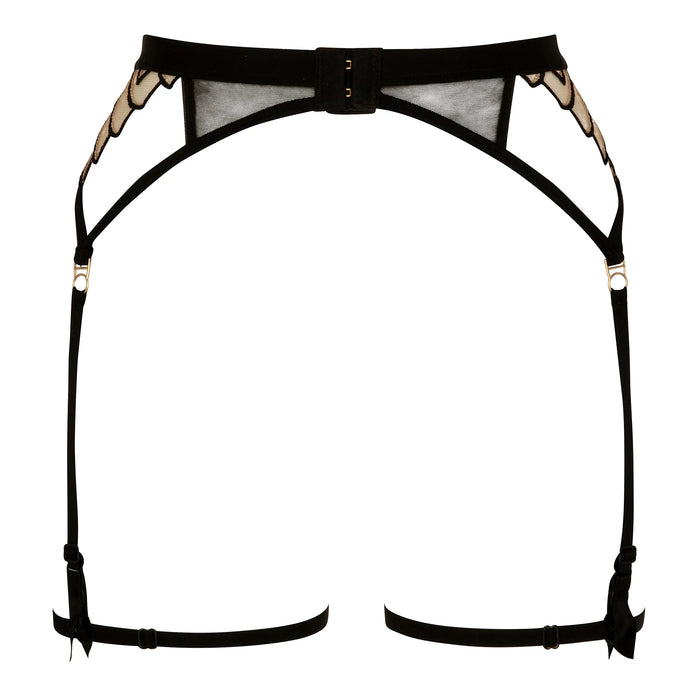 Sheer Mesh Garter Belt Atelier Amour Cosmic Dream