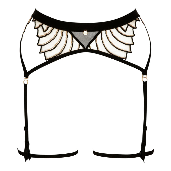 Sheer Mesh Garter Belt Atelier Amour Cosmic Dream