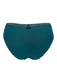 Back view of Conturelle Bloomy Days Lace Midi Brief Panty 810852 in green, featuring smooth microfiber fabric and seamless finish for comfort.