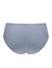 Back view of Conturelle Lace Panty - Secret Delight in gray-blue with seamless laser-cut edges for discreet wear under tight clothing.