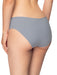 Conturelle Lace Panty - Secret Delight in gray with seamless laser-cut back for discreet wear under clothing. Ideal for luxury lingerie collections.