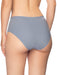 Conturelle Secret Delight Panty in Nordic Blue features a seamless, laser-cut back for invisible wear under clothing. Sheer lace detail adds elegance.