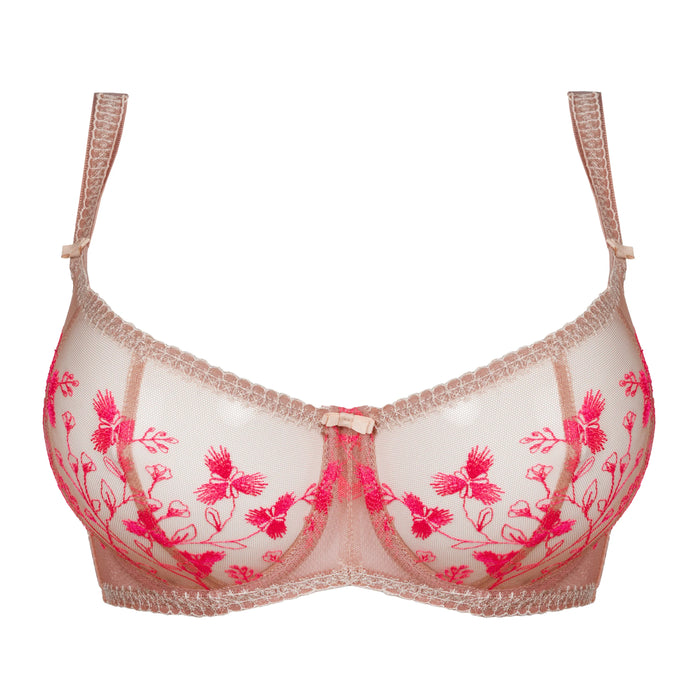 Sheer Balconette Underwire Bra Flirt