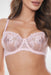 Balconette Bra Sheer Lace Underwire Cups Lavinia Lumiere