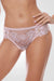 Sheer Lace Bikini Panty Lavinia Lumiere Pink Lingerie