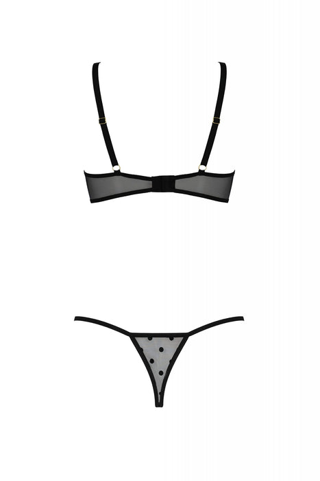 Sexy Open Cup Bra & Sheer String Passion Marina