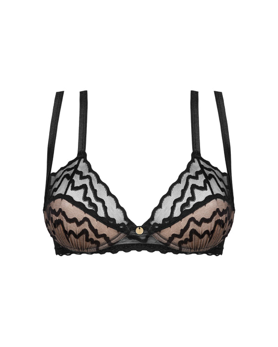Sheer Demi Cup Underwire Bra Obsessive Arienna