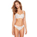Sheer Balconette Bra & Bikini Panty; Shop White Sets @ Lavinia Lingerie