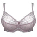 Sheer Three-Part Underwire Bra Beige Lingerie