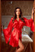 Satin Kimono-Style Robe Beauty Night Samira