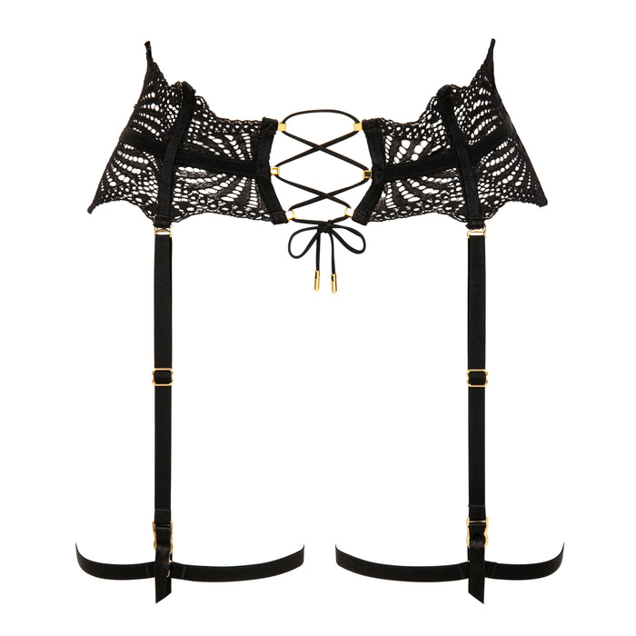 Sexy See Through Lace Garter Belt Atelier Amour Enlace Moi
