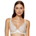 Sheer Deep Plunge Floral Bra Gorteks Cherie