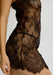 Sheer Lace Slip Black side view