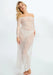 Sexy Sheer Lace Off-Shoulded Maxi Dress; Shop @ Lavinia Lingerie