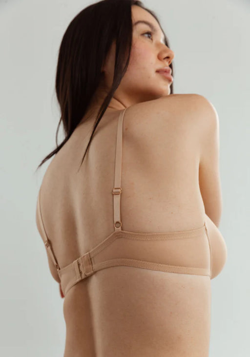 Nude Bra back view; Shop @ Lavinia Lingerie