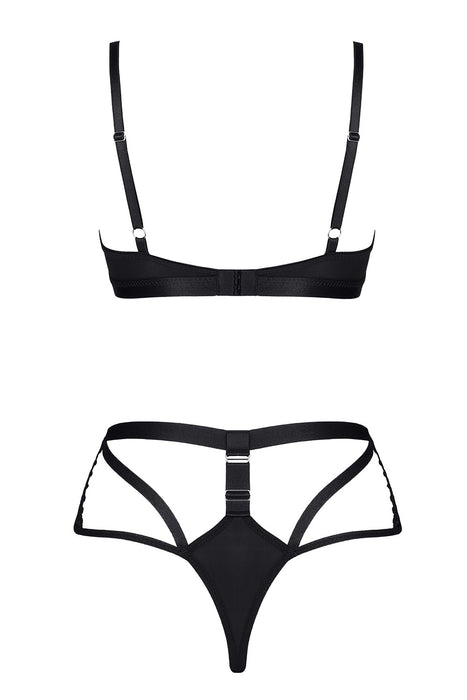 Soft Lace Bra & High Waisted Shorts Demoniq Sarita