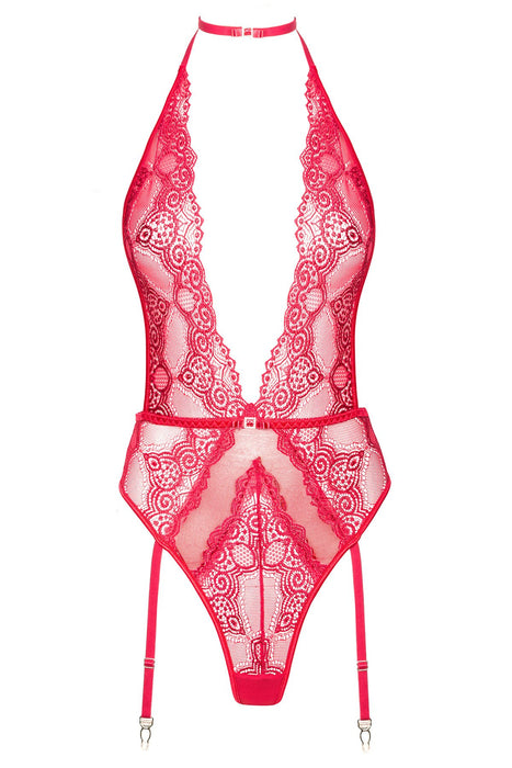 Deep Cleavage Backless Lace Teddy Beauty Night Adelaide