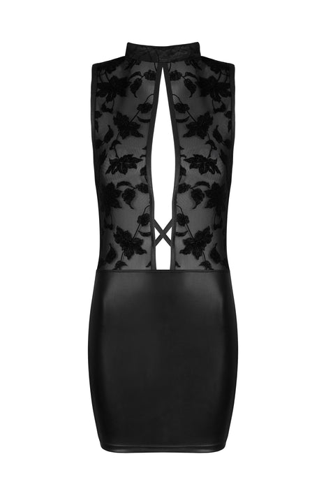 Elegant Deep Neckline Mini Dress Beauty Night Cameron