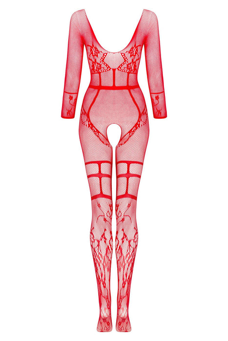 Red Bodystockings Red Underwear