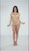 Sheer Mesh Babydoll Mapale Daisy Bliss in yellow with floral embroidery and delicate straps, available at Lavinia Lingerie. Perfect for sexy lingerie looks.