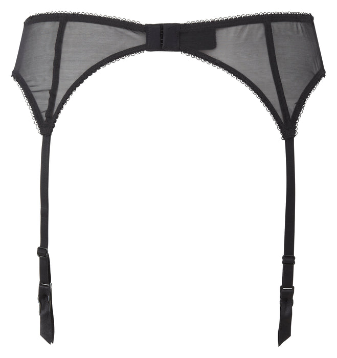 Sheer Lace Garter Belt Gossard Superboost Lace Black