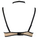 PEEK-A-BOO BRA Axami Lingerie V-9661 back view