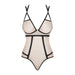 Sheer Mesh Teddy Nude Intimates
