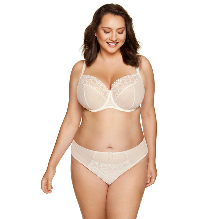 Semi Sheer Mid Rise Bikini Panty Gorteks Calypso