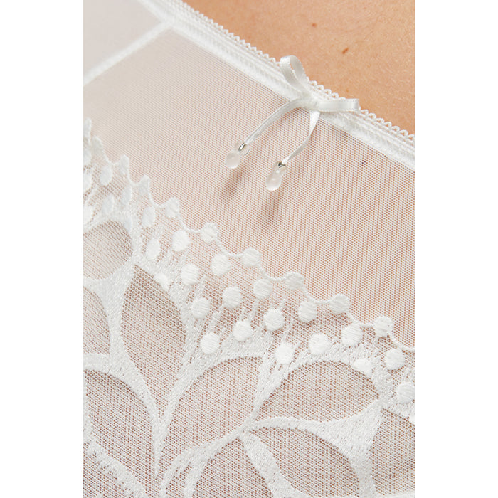Semi Sheer Mid Rise Bikini Panty Gorteks Calypso