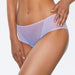 Sheer Mesh Brazilian Panty Kinga Digital Blue Lingerie