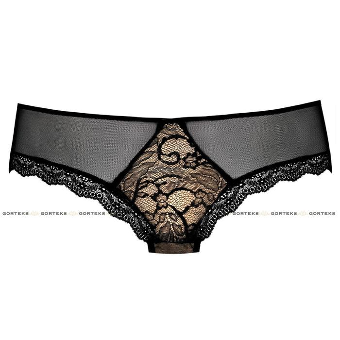 Sheer Mesh Side Bikini Panty Gorteks Dita Plus Size Lingerie