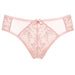 sheer mesh bikini panty pink