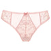 sheer mesh thong panty pink