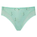 Sheer Mesh Tulle Brief Panty Green Underwear