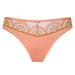 Sheer Mesh Tulle Tanga Panty Pink Underwear