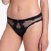 Sexy Sheer Mesh Lace Bikini Panty Lisca Peony Black Lingerie