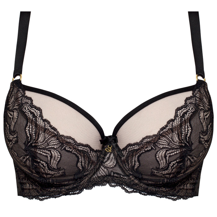 Sheer Lace Full Figure Bra Samanta Nyks