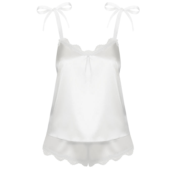 Smooth Satin Top & Panty Obsessive Prima Neve