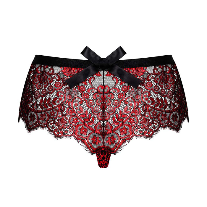 Sheer Seductive Lace Shorties Panty Obsessive Redessia