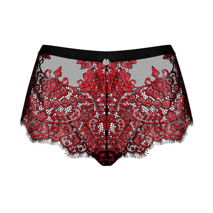 Sheer Seductive Lace Shorties Panty Obsessive Redessia