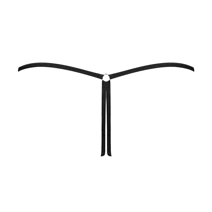 Flirty Crotchless String Thong Panty Obsessive Remediosa