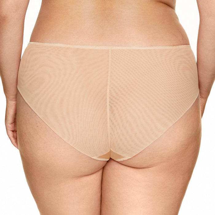 Semi Sheer Bikini Panty Pamela Beige