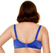 Sheer Lace Balcony Bra Gorteks Pamela Sapphire Plus Size back
