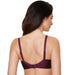 Sheer Lace Bra Gorteks Pamela Aubergine