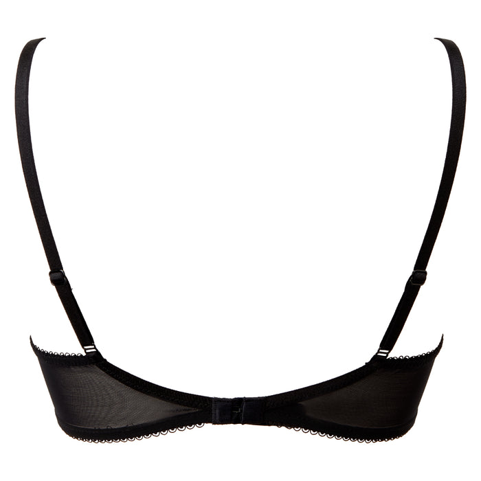 Sheer Plunge Bra Gossard Superboost Lace back view