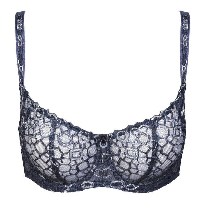 Sheer Embroidery Balconette Bra Sharon