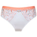 Sheer Mesh Tulle Embroidered Bikini Panty Sweet Gray Pink Intimate