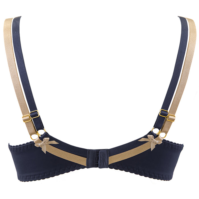 Blue Bra back view