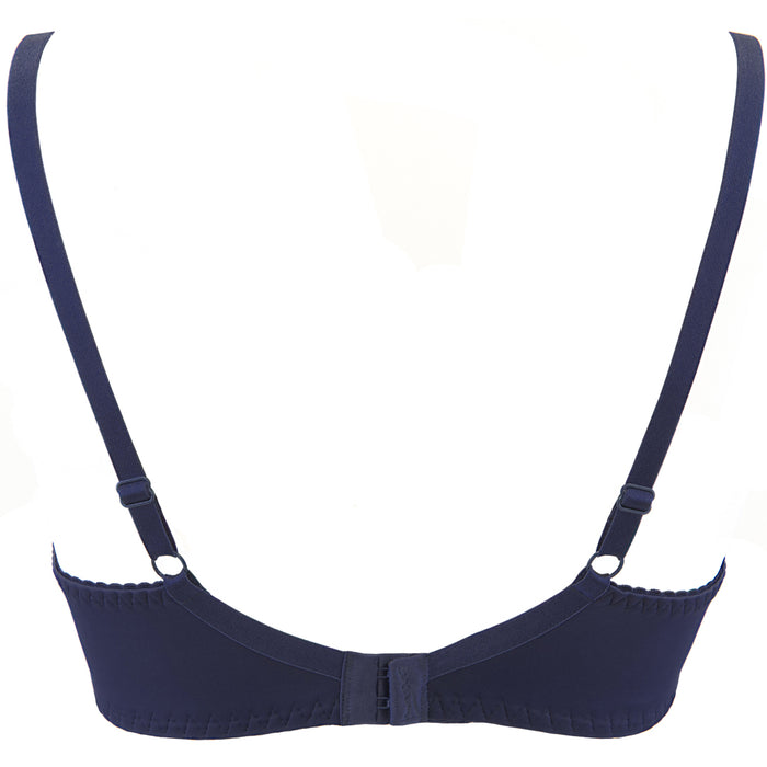 Blue Bra back view
